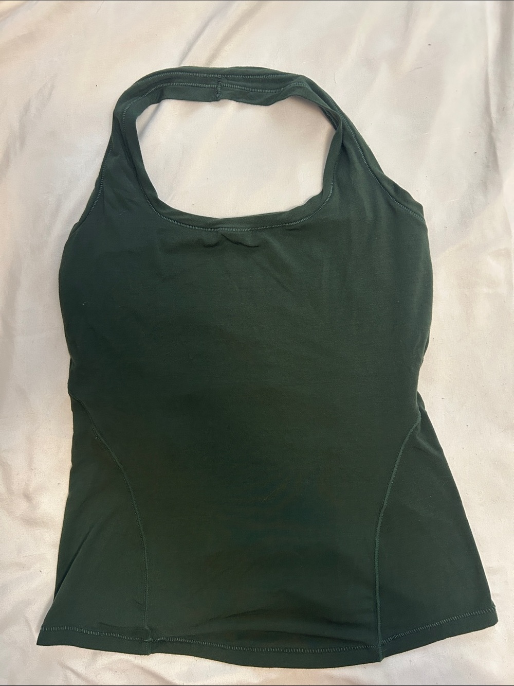 BuffBunny Forest Green Racerback Bandeau Top